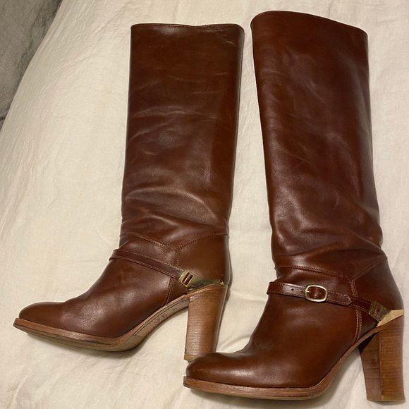 APC Tall Leather Boot - Picture 1 of 10